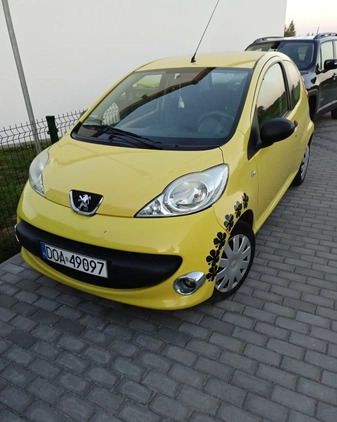 Peugeot 107 cena 5500 przebieg: 114026, rok produkcji 2007 z Halinów małe 106